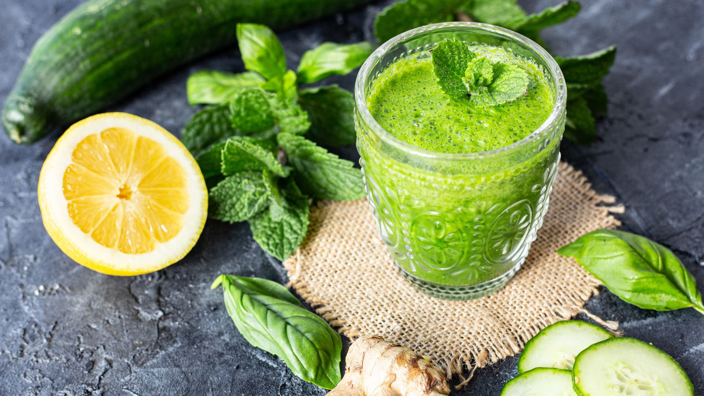 I AM COOL & REFRESHED [Green Apple, Cucumber, Celery, Ginger, Kale, Lemon]