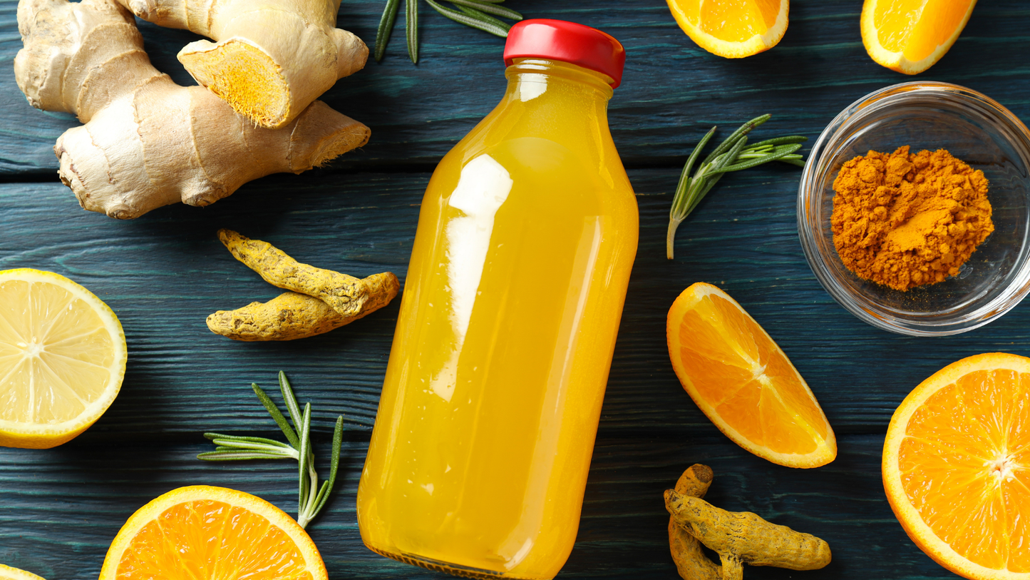 I AM PROTECTED [Turmeric, Ginger, Lemon, Orange, Pineapple]